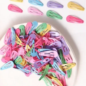 1,000ชิ้น/คละสี กิ๊บติดผมเด็กผู้หญิงน่ารัก, กิ๊บติดผมหลากสี